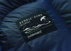 Therm-A-Rest Ramble Down Blanket -Cheap Camp Tent N Tarp Store 10810 tr ramble blanket eclipse wovenlbl 1280x1280