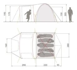 VAUDE Campo Casa XT 5P -Cheap Camp Tent N Tarp Store 14229 g 1280x1280