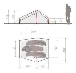 VAUDE Space Seamless 1-2P -Cheap Camp Tent N Tarp Store 14418 g 430x430 1280x1280 1