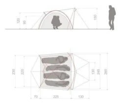 VAUDE Space XT 4P -Cheap Camp Tent N Tarp Store 15474 g 430x430 1280x1280